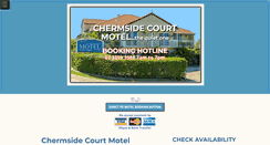 Desktop Screenshot of chermsidecourtmotel.com